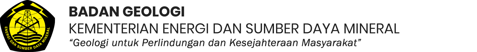 Logo Badan Geologi