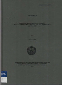 Laporan Kompilasi peta geologi dan geofisika Skala 1: 250.000. lembar peta 2314, 2315, 2414, 2415 perairan Banggai Sula. Tahun 2011