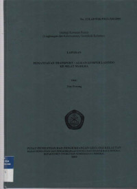 Laporan pemantauan Transportasi / aliran lumpur lapindo ke selat Madura. Tahun 2009