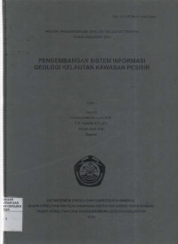 Pengembangan sistem Informasi Geologi Kelautan kawasan pesisir. Tahun 2003