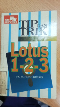 TIP dan TRIK LOTUS 123