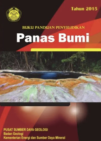 Image of Buku panduan penyelidikan Panas Bumi