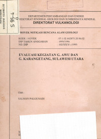 Image of Evaluasi Kegiatan G. Awu dan G. Karangetang, Sulawesi Utara