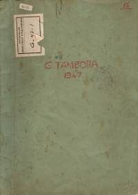 G. Tambora 1947
