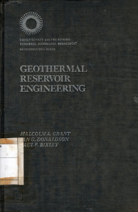 Geothermal Reservoir Engineering