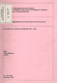 Image of Kegempaan G. Rinjani Periode 1995 - 1998