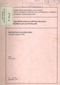 Image of Kegiatan G. Gamalama (Letusan Agustus 1994)