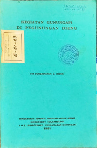 Image of Kegiatan Gunung Api Di Pegunungan Dieng