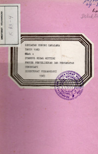 Image of Kegiatan Gunung Gamalama Tahun 1983