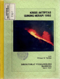 Image of Krisis Aktifitas Gunung Merapi 1992