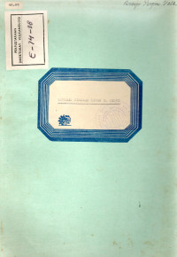 Image of Laporan Keadaan Kawah G. Kelut