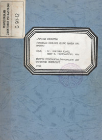 Image of Laporan Kegiatan Pemetaan Geologi Gunung Banda Api Maluku