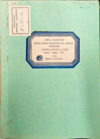 Image of Laporan Lapangan G. Kelud Bulan April 1975