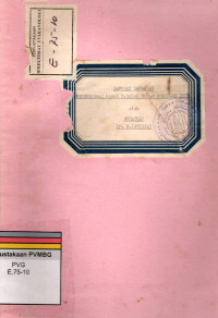 Image of Laporan Lapangan Pemeriksaan Kawah G. Salak Bulan Februari 1975