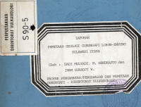 Image of Laporan Pemetaan Geologi G. Api Lokon - Empung, Sulawesi Utara