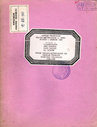 Laporan Pendahuluan Pengamatan/ Pengawasan G. Bromo Oktober-Desember 1988