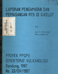 Image of Laporan Pengamatan dan Pemasangan RTS di G. Kelut