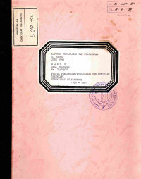 Image of Laporan Pengamatan dan Pengawasan G. Raung