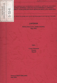 Image of Laporan Pengamatan G. Rokatenda