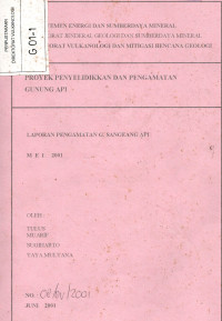 Image of Laporan Pengamatan G. Sangeang Api