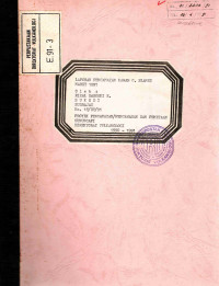 Image of Laporan Pengamatan Kawah G. Slamet Maret 1991