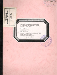 Image of Laporan Pengamatan/ Pengawasan G. Inelika, Bajawa, Kab. Ngada, Bulan : Juni 1990