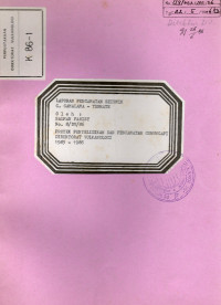 Image of Laporan Pengamatan Seismik G. Gamalama Ternate