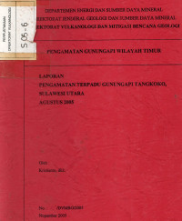 Image of Laporan Pengamatan Terpadu G. Api Tangkoko, Sulawesi Utara
