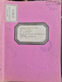 Image of Laporan Pengamatan Visual Kegiatan G. Gede