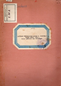 Image of Laporan Penindjauan Kawah G. Tjiremai Bulan April 1955