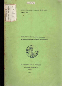 Image of Laporan Penyelidikan G. Guntur (Jawa Barat) 1989 - 1990