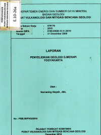 Image of Laporan Penyelidikan Geologi G. Merapi Yogyakarta