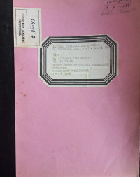 Image of Laporan Penyelidikan Seismik G. Lamongan, Juni 1985 - April 1986.