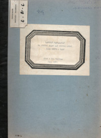 Image of Laporan Perjalanan Ke G. Semeru dan G. Agung Jawa Timur- Bali