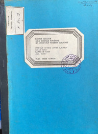 Image of Pemetaan Situasi Lereng G. Guntur Bagian Barat.