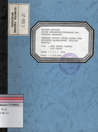 Image of Pemetaan Situasi Puncak G. Kaba Kab. Rejang Lebong, Prov. Bengkulu