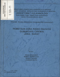 Image of Pemetaan Zona Risiko Bahaya Gunungapi Ciremai Jawa Barat