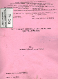 Image of Penyelidikan Deformasi Gunung Merapi (Multiparameter)