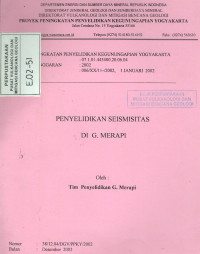 Image of Penyelidikan Seismisitas Di G. Merapi