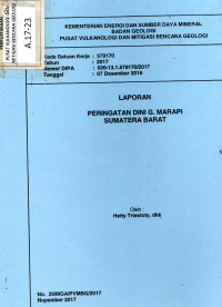 Image of Peringatan Dini G. Marapi, Sumatera Barat