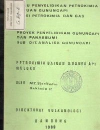 Image of Petrokimia Batuan G. Banda Api Maluku
