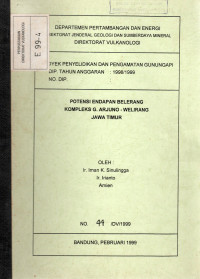 Image of Potensi Endapan Belerang Kompleks G. Arjuno Welirang Jawa Timur