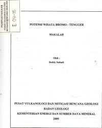 Image of Potensi Wisata Bromo - Tengger
