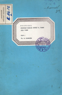Image of Proposal Pemetaan Geologi Potret G. Raung Jawa Timur