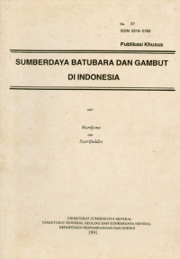Sumberdaya batubara dan gambut di Indonesia