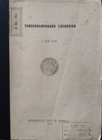 Image of Tangkuban Perahu Excursion; A Short Guide.