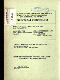 Image of Ujicoba Pengukuran SP Telementry Di Gunung Merapi