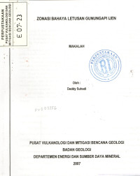 Image of Zonasi Bahaya Letusan Gunungapi Ijen
